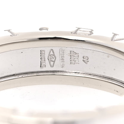 Bulgari 18K White Gold B.Zero1 One-Band Ring 48 4.5 4 of 5