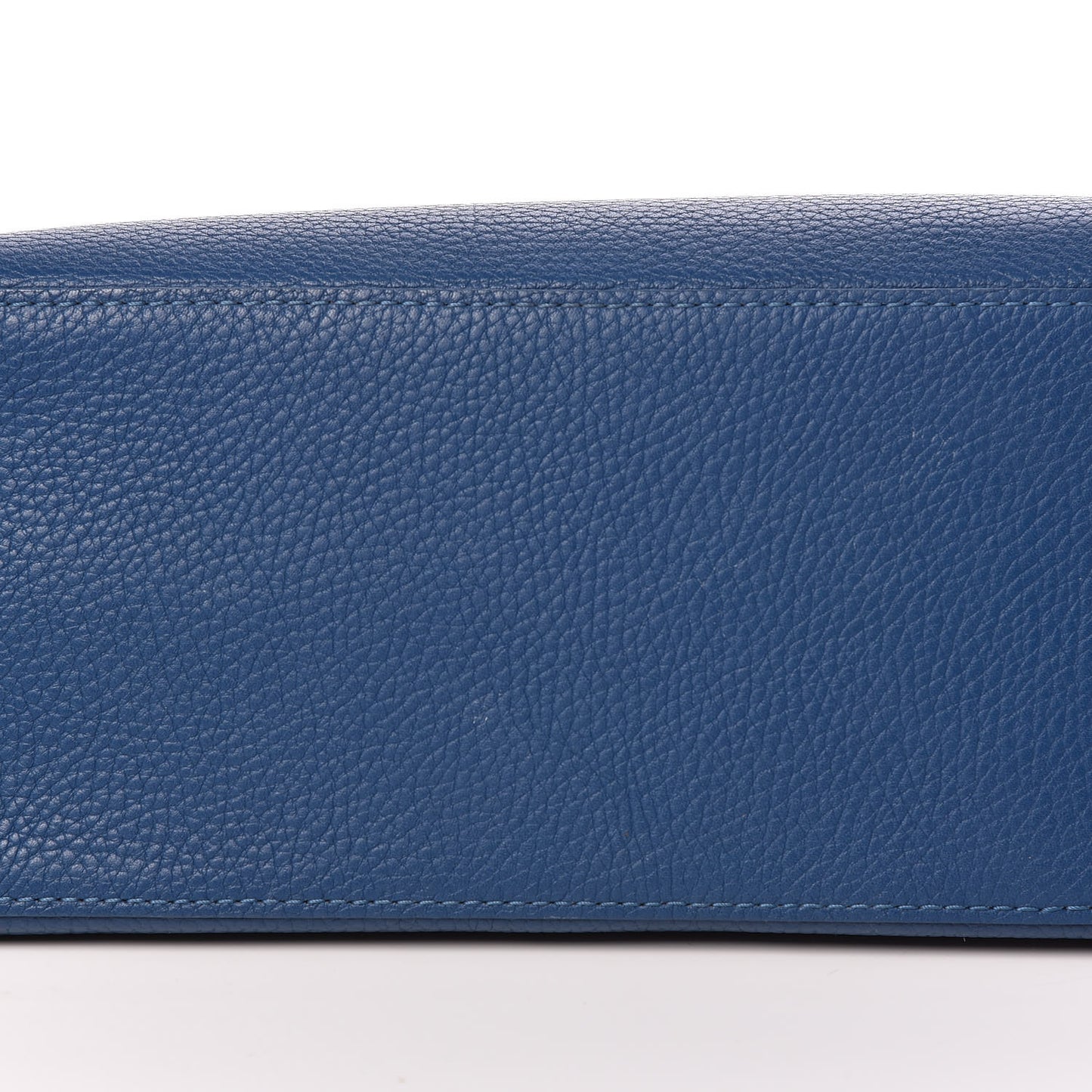Taurillon Capucines PM Petrole Blue