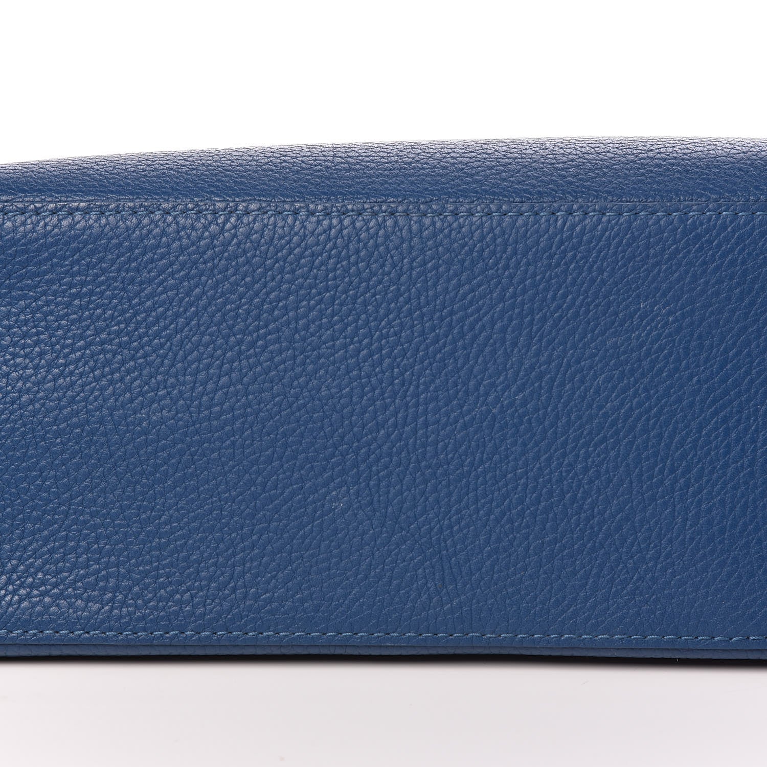 Louis Vuitton Taurillon Capucines PM Petrole Blue 13 of 14