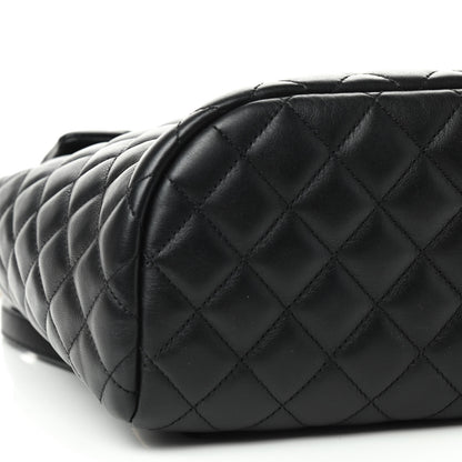 Chanel Lambskin Quilted Small Urban Spirit Backpack Black 6 of 9