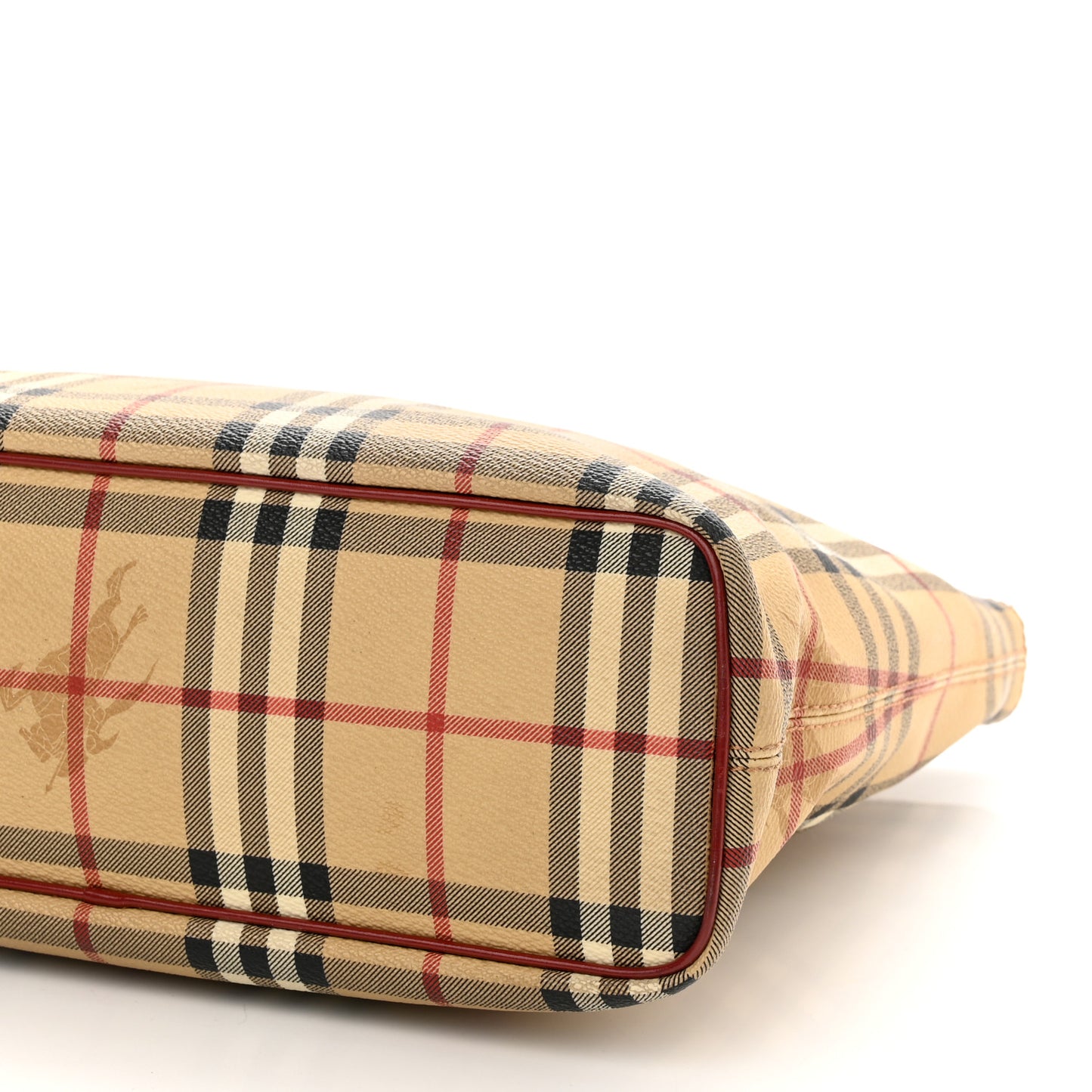 Haymarket Check Medium Tote Red