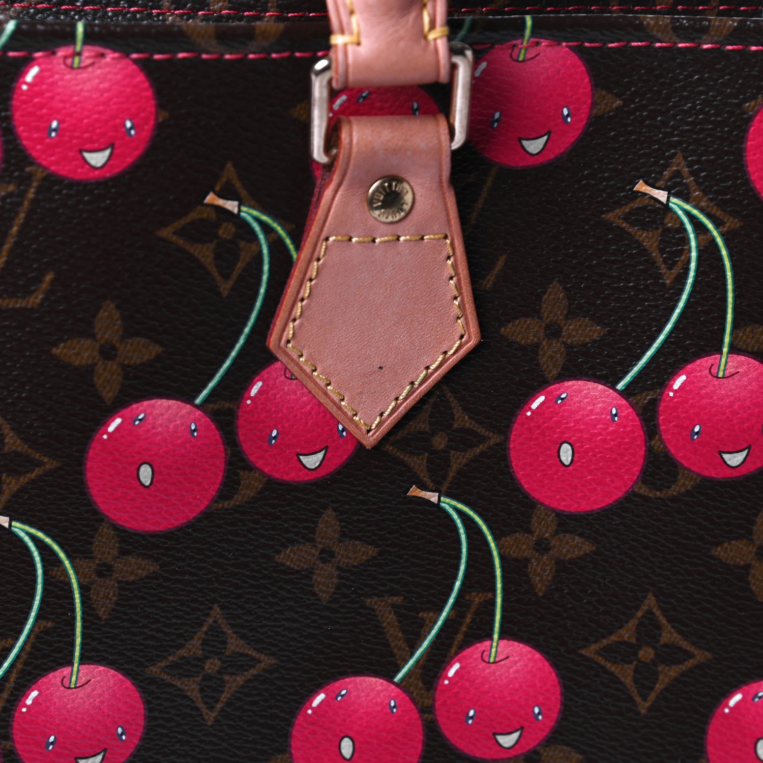 Louis Vuitton Monogram Cerises Sac Plat 13 of 14