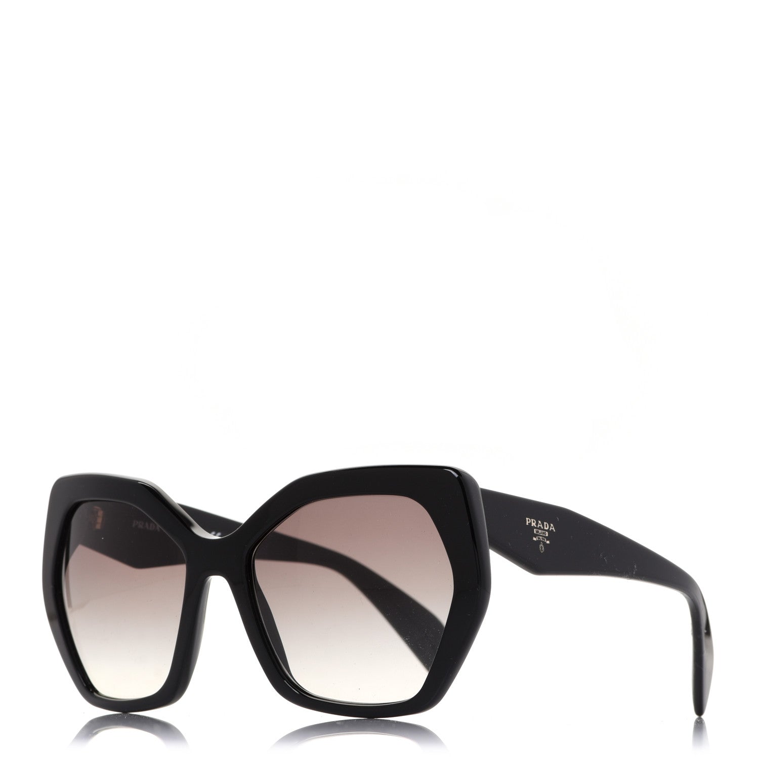 Prada Sunglasses SPR 16R Black 1 of 7