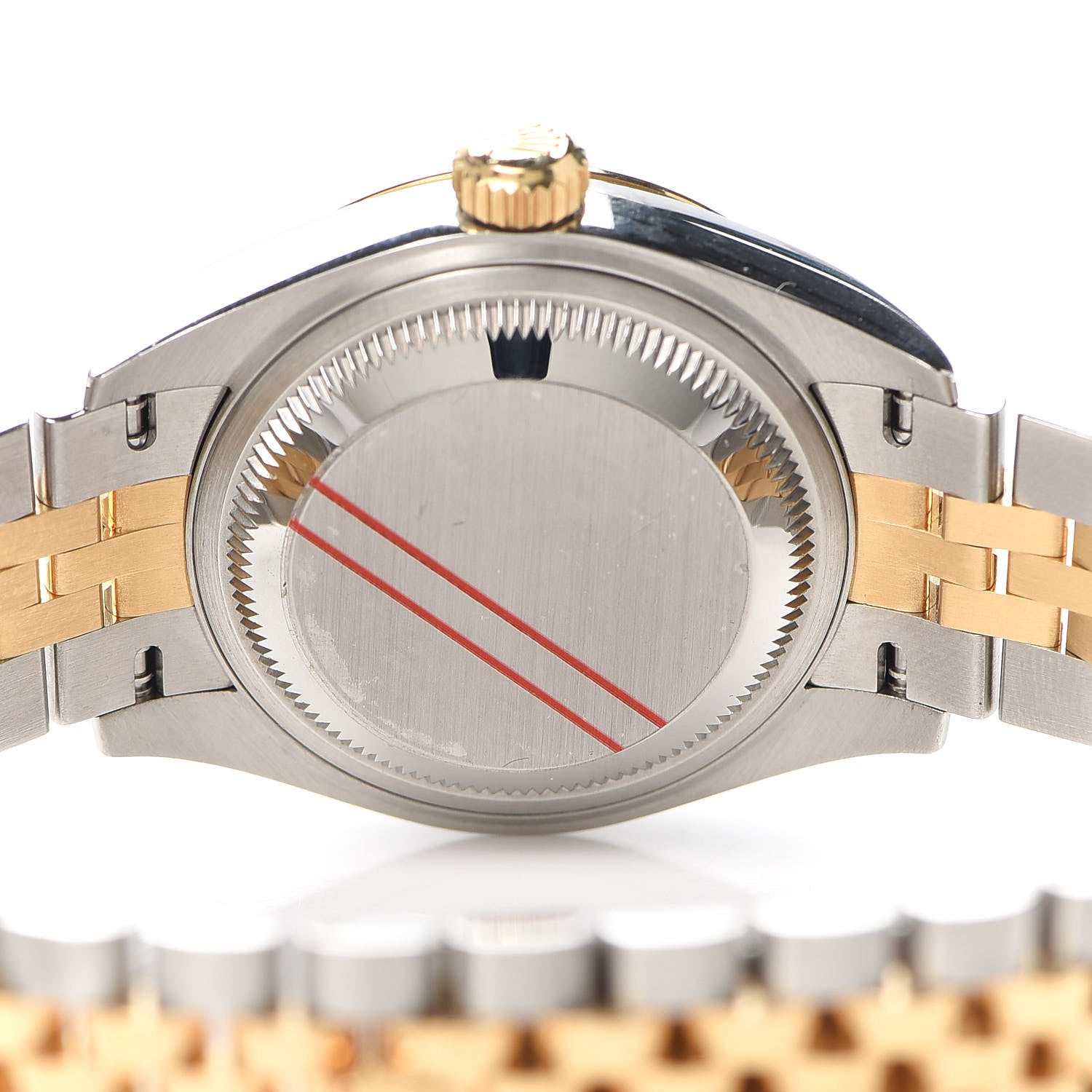 Rolex Stainless Steel 18K Yellow Gold Diamond 28mm Oyster Perpetual Datejust Watch Champagne 279173 4 of 6