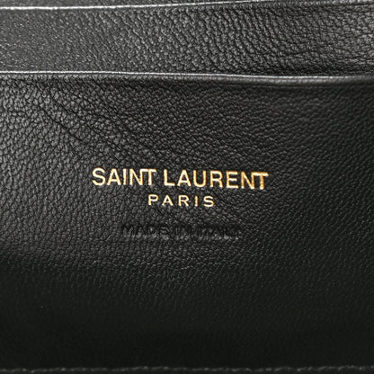 Saint Laurent Grain De Poudre Matelasse Monogram Mini Lou Camera Bag Fog 6 of 10