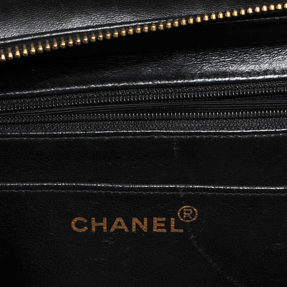 Chanel Patent Quilted Flap Backpack Black 6 of 9