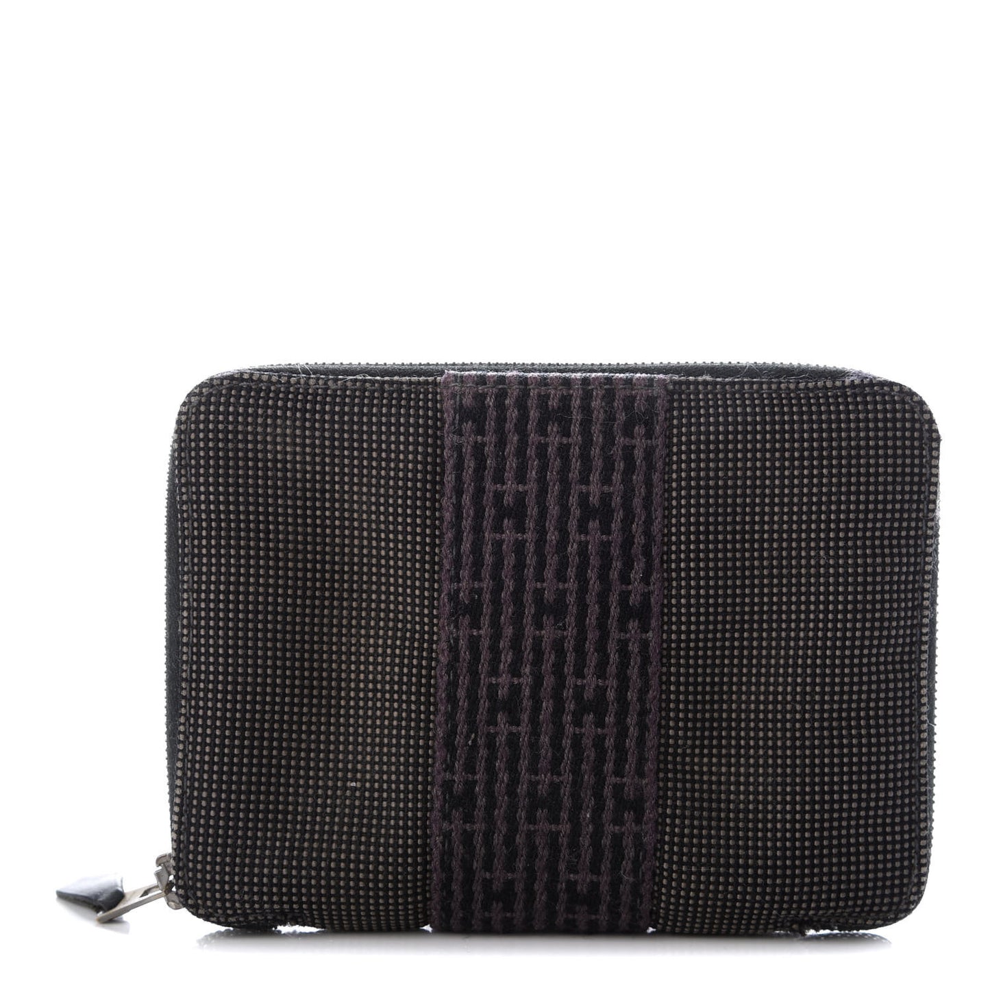 Canvas Herline Zip Wallet Grey