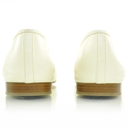 Chanel Leather Cap Toe Ballet Flats 39 3 of 7