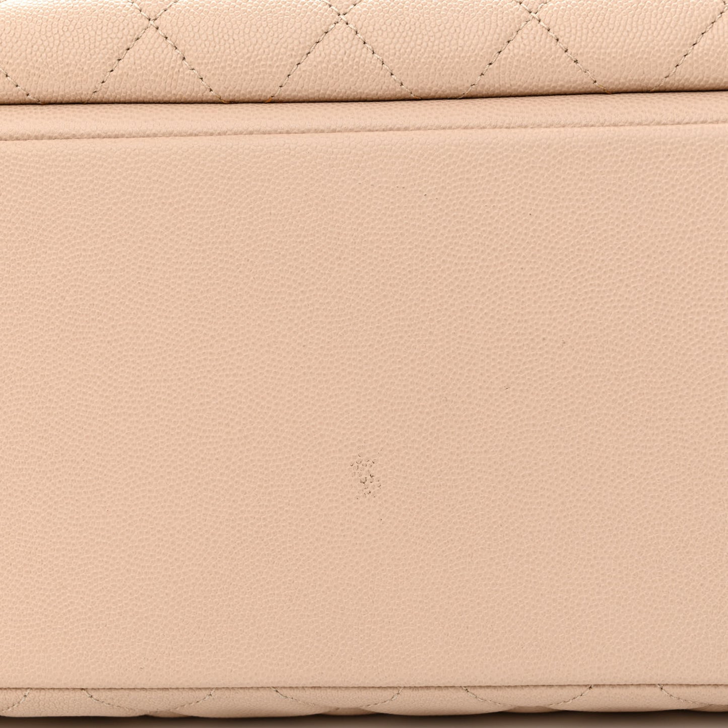 Caviar Quilted Large Business Affinity Shopping Bag Beige