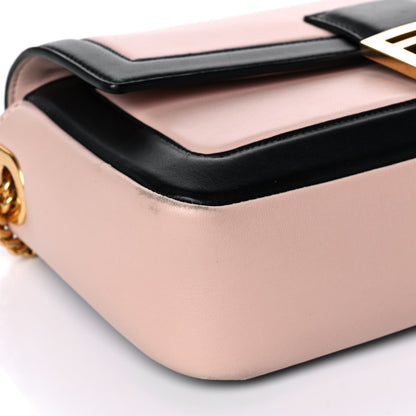 Fendi Nappa Apolo Bi-Color Chain Baguette Rosa Quarzo Black 10 of 14