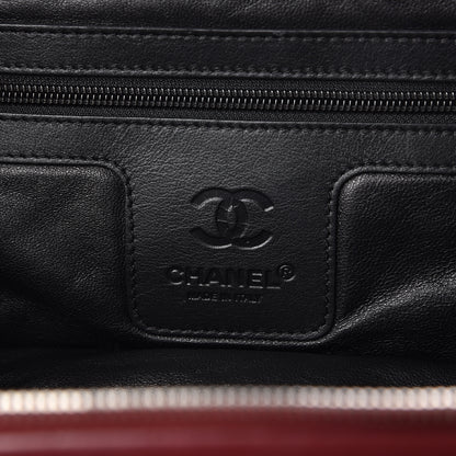 Chanel Lambskin Coco Cocoon Bowler Burgundy 6 of 16