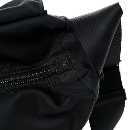 Prada Tessuto Nylon Saffiano Messenger Bag Black 15 of 15