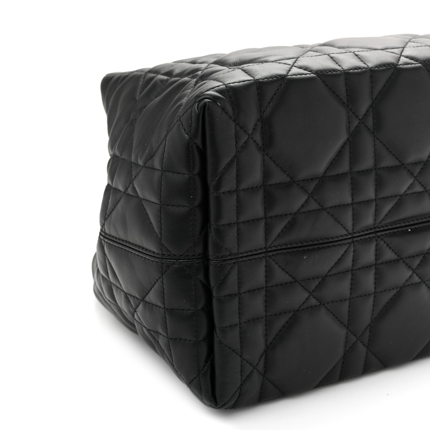 Christian Dior Calfskin Macrocannage Medium Toujours Black 8 of 10