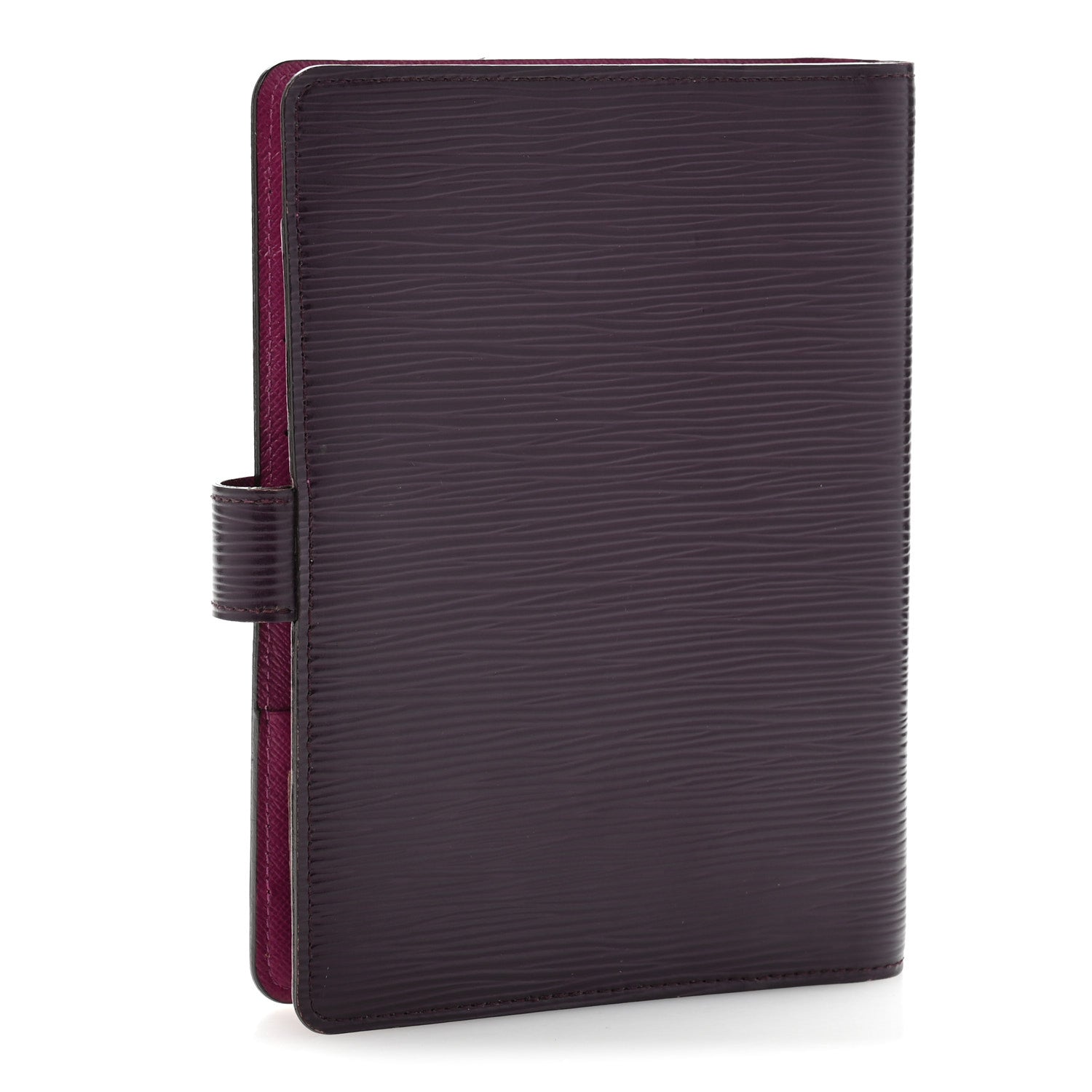 Louis Vuitton Epi Medium Ring Agenda Cover Cassis 3 of 10