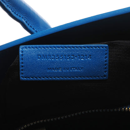 Saint Laurent Calfskin Small Sac De Jour Indigo 8 of 9