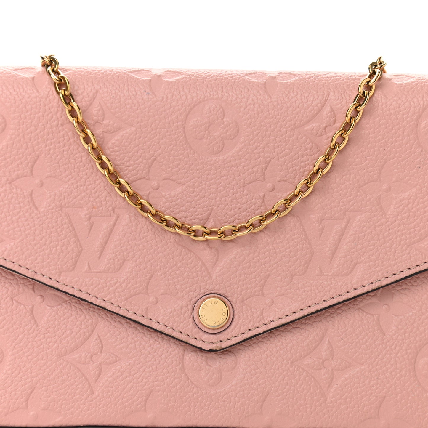 Empreinte Pochette Felicie Chain Wallet Rose Poudre
