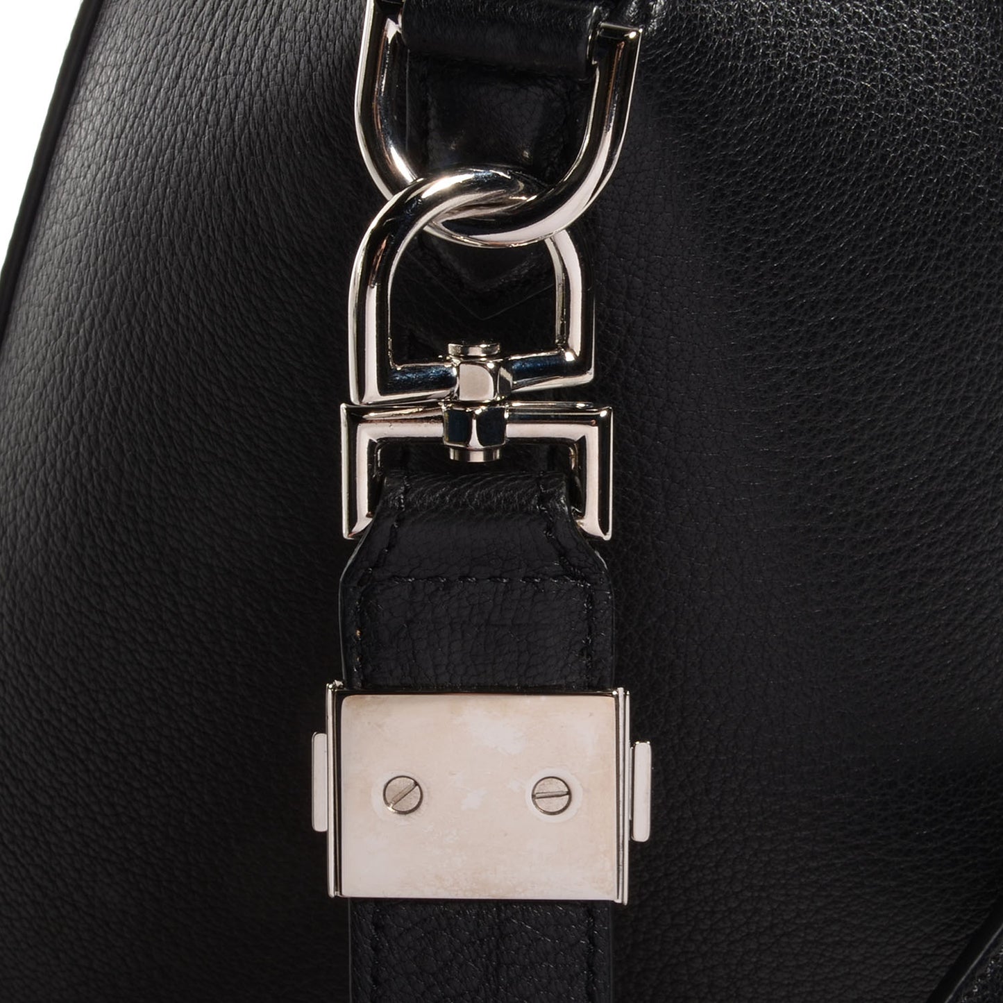 Sugar Goatskin Medium Antigona Black