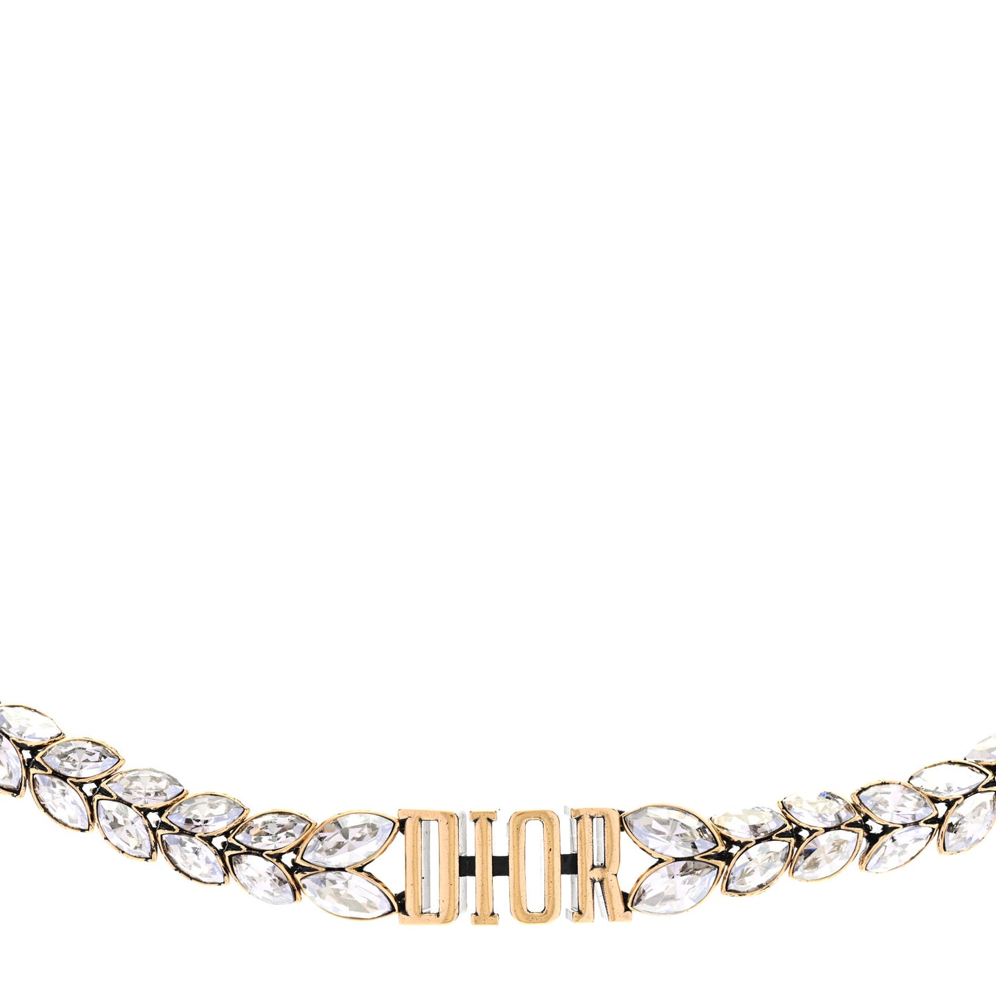 Metal Crystal Dio(r)evolution Choker Gold
