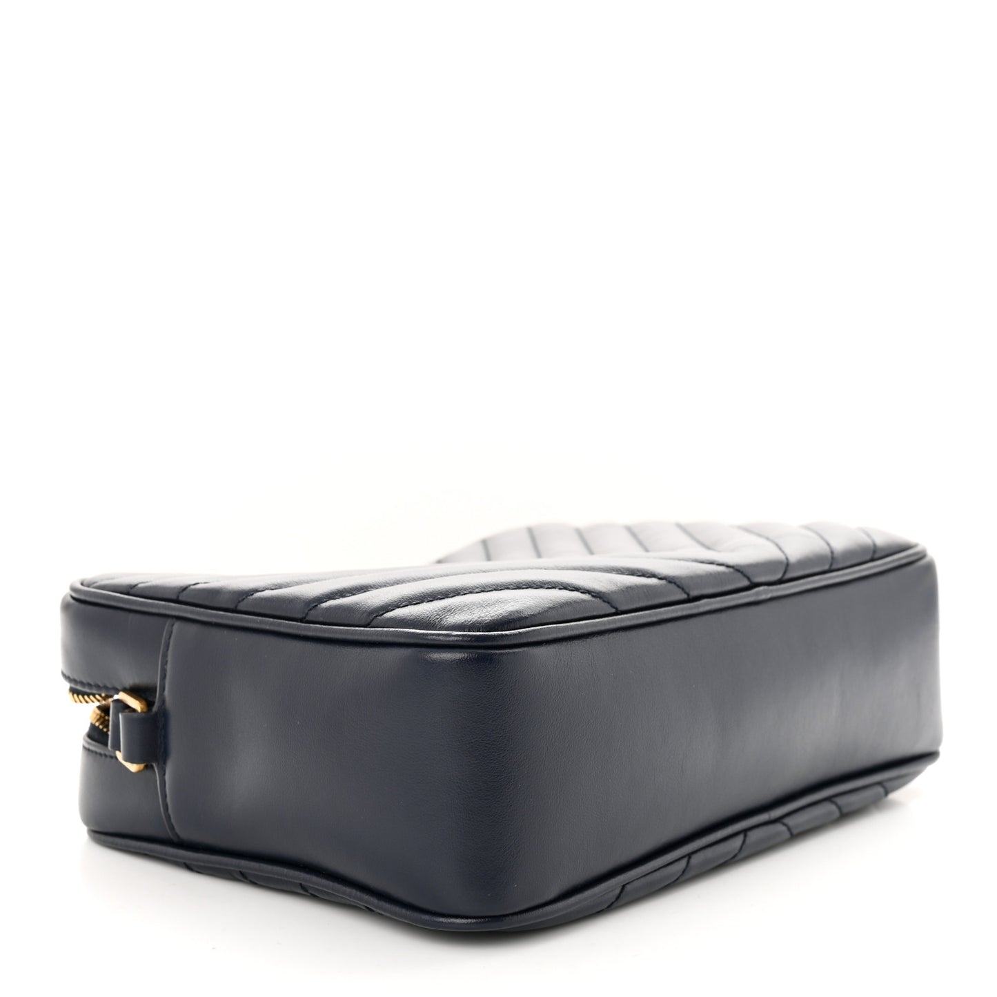 Calfskin Matelasse Monogram Lou Camera Bag Navy