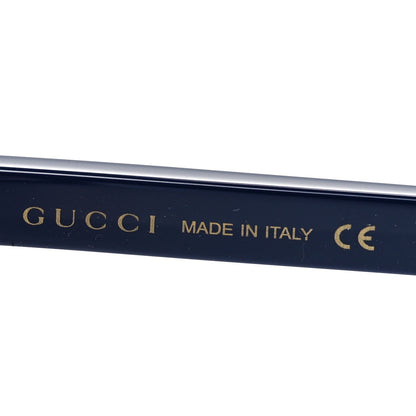 Gucci Acetate Crystal Oversize Sunglasses GG0148S Blue 5 of 8