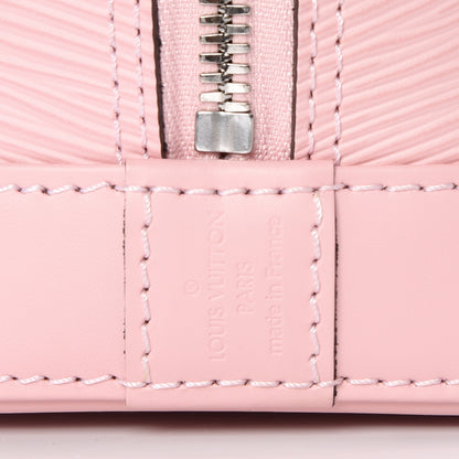 Louis Vuitton Epi Alma BB Rose Ballerine 8 of 13