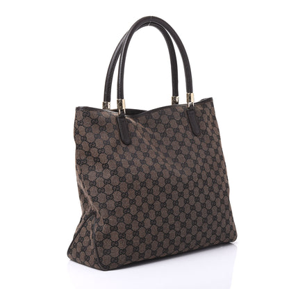 Gucci Monogram Tote Dark Brown 2 of 12