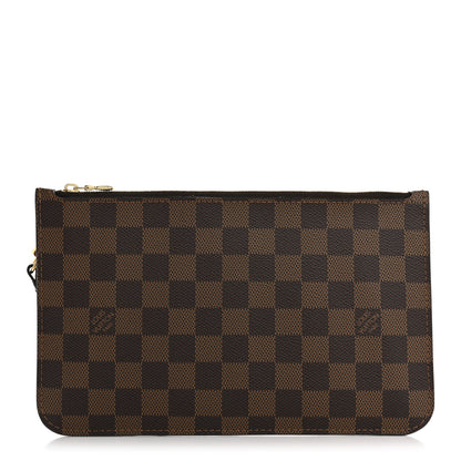Louis Vuitton Damier Ebene Neverfull MM GM Pochette 1 of 10