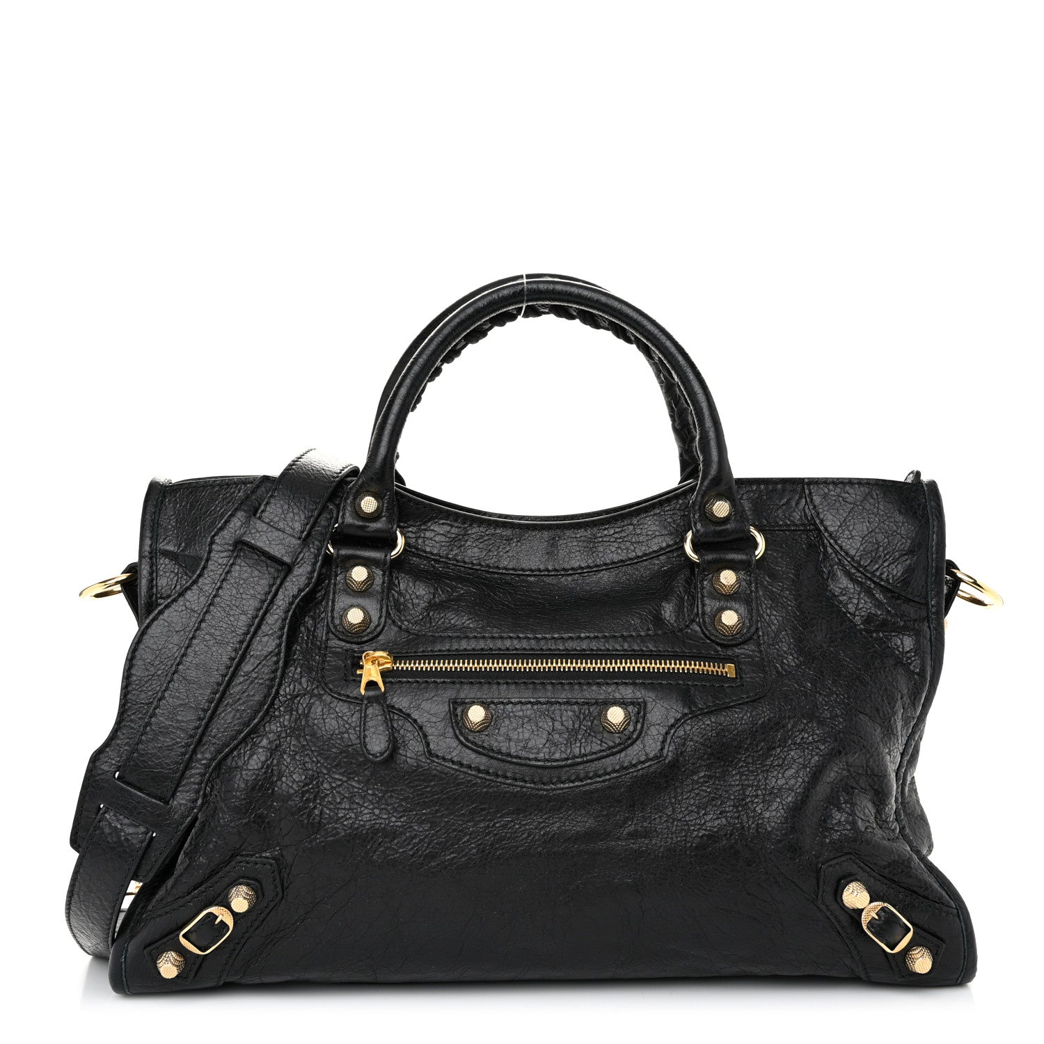 Balenciaga Agneau Giant 12 Gold Hardware City Black 1 of 10