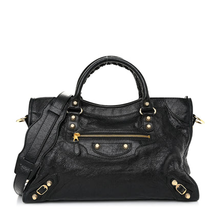 Balenciaga Agneau Giant 12 Gold Hardware City Black 1 of 10