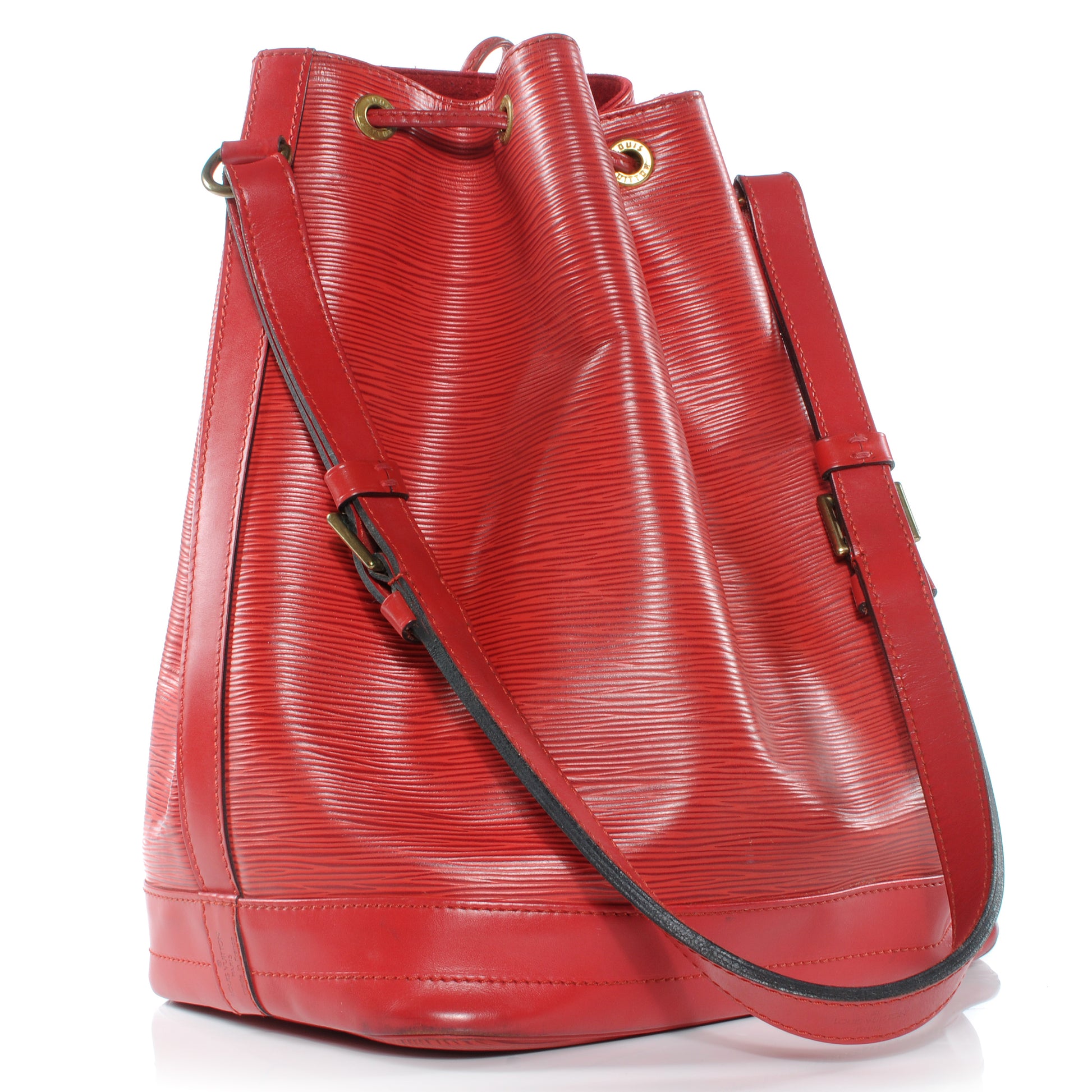 Louis Vuitton Epi Noe Red 3 of 7