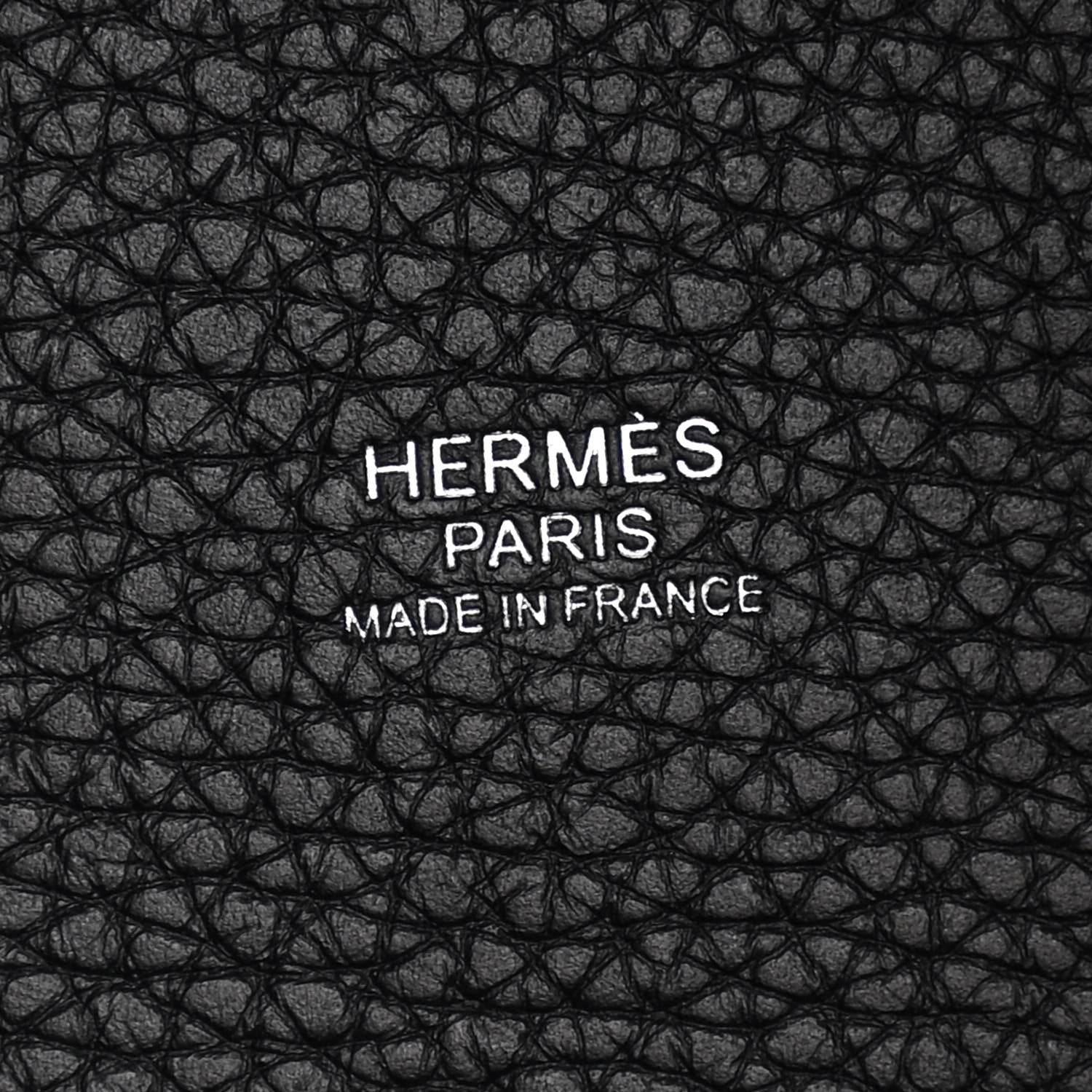 Hermes Taurillon Clemence Picotin Lock 22 MM Black 6 of 11