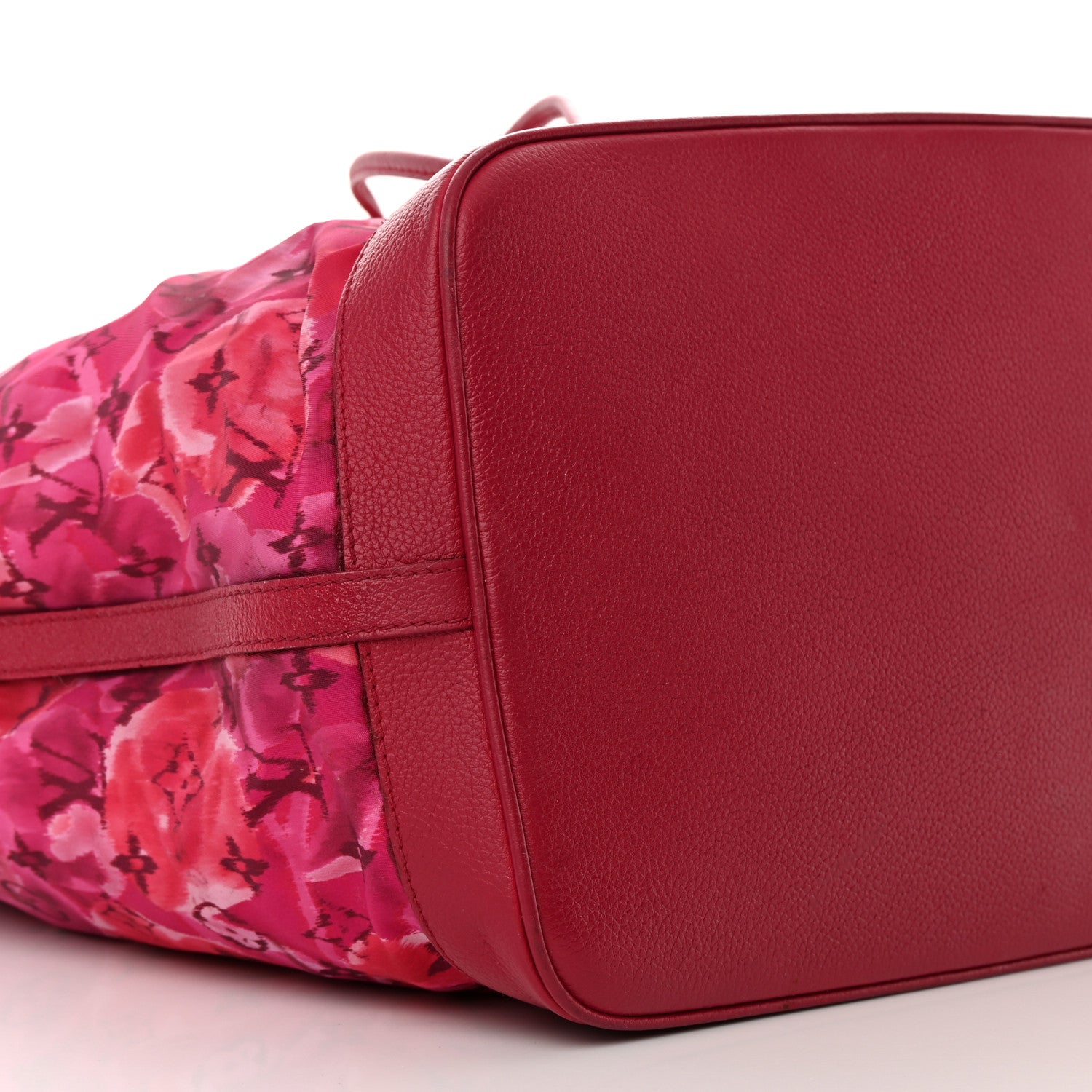 Louis Vuitton Nylon Monogram Ikat Noefull MM Rose Indien 8 of 19