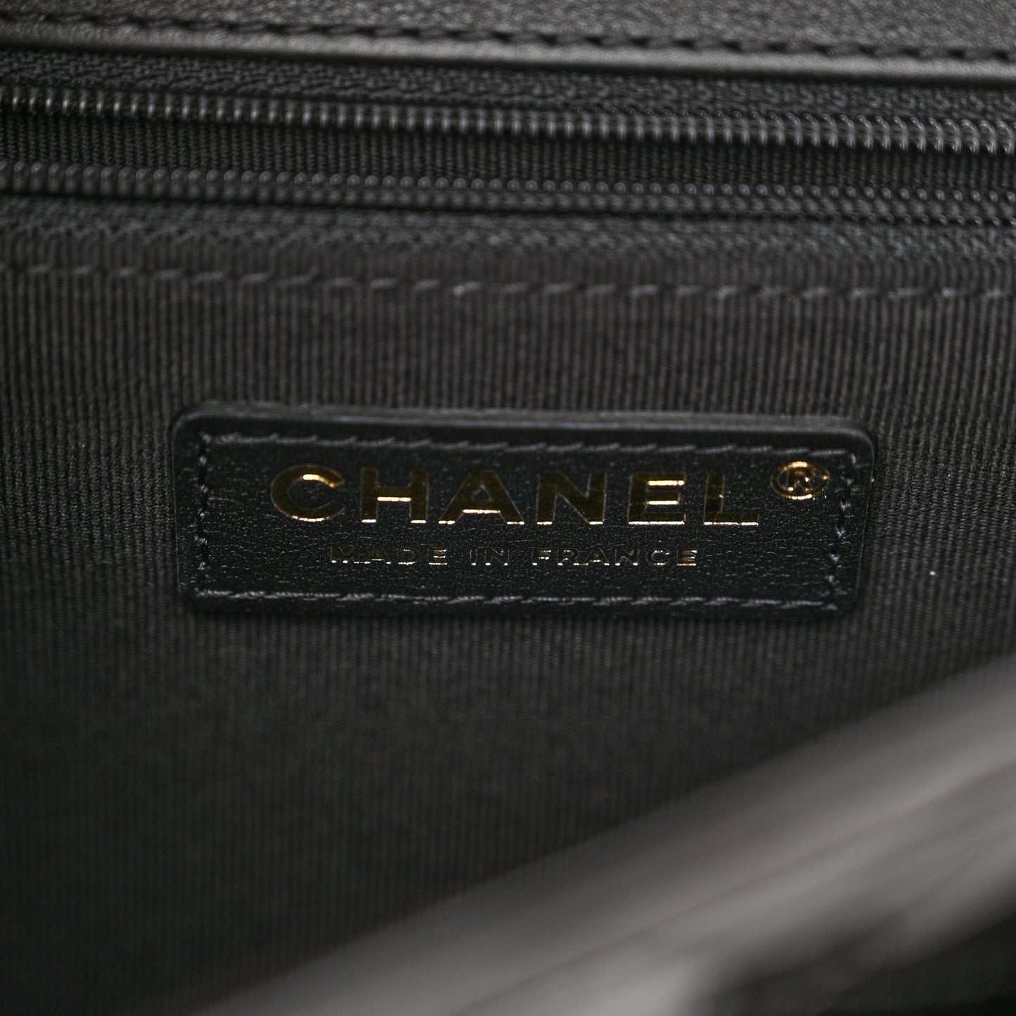 Patent Quilted Large School Memory Top Handle Flap Black