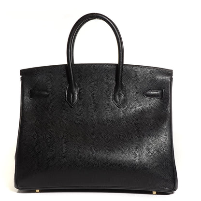 Hermes Vache Liegee Birkin 35 Black 4 of 23