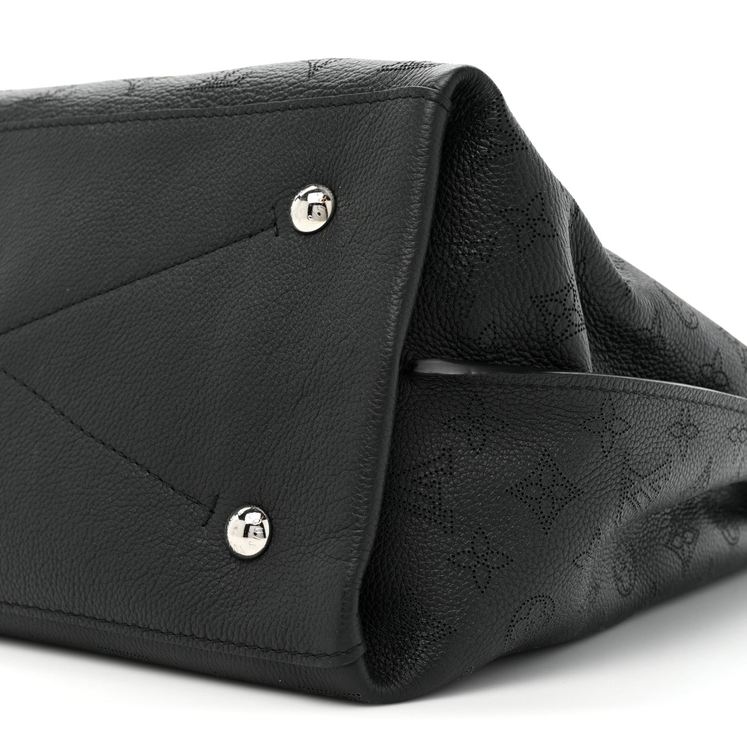 Louis Vuitton Mahina Carmel Hobo Black 7 of 10