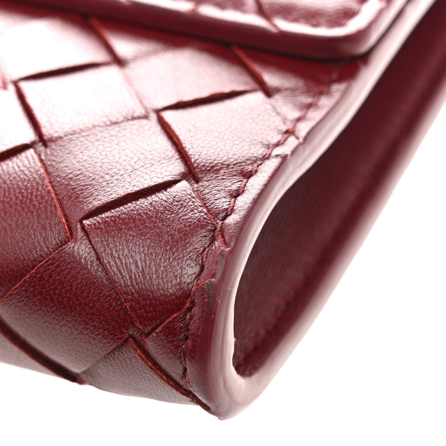 Nappa Intrecciato Long Andiamo Top Handle Clutch Barolo Barolo