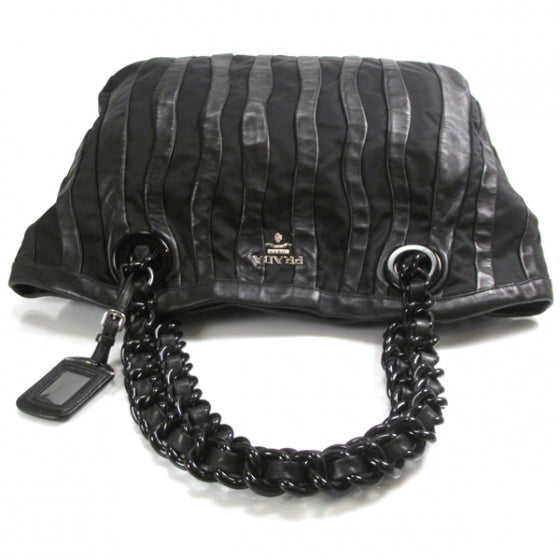 Prada Tessuto Nappa Mordore Tote Black 6 of 12