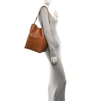 Celine Natural Calfskin Seau Sangle Bucket Bag Tan 2 of 12