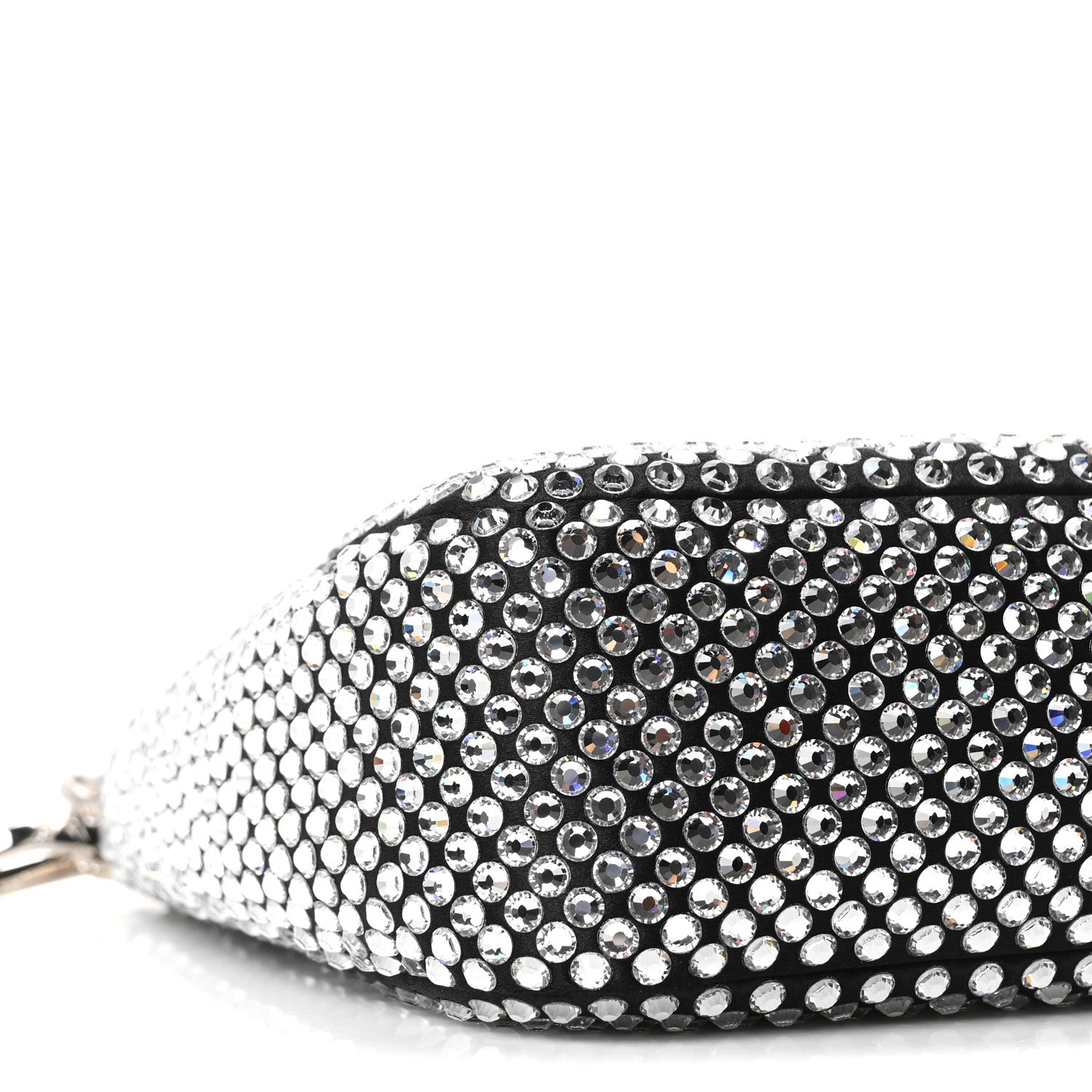 Prada Satin Crystal Re-Edition 2005 Shoulder Bag Cristal 8 of 10