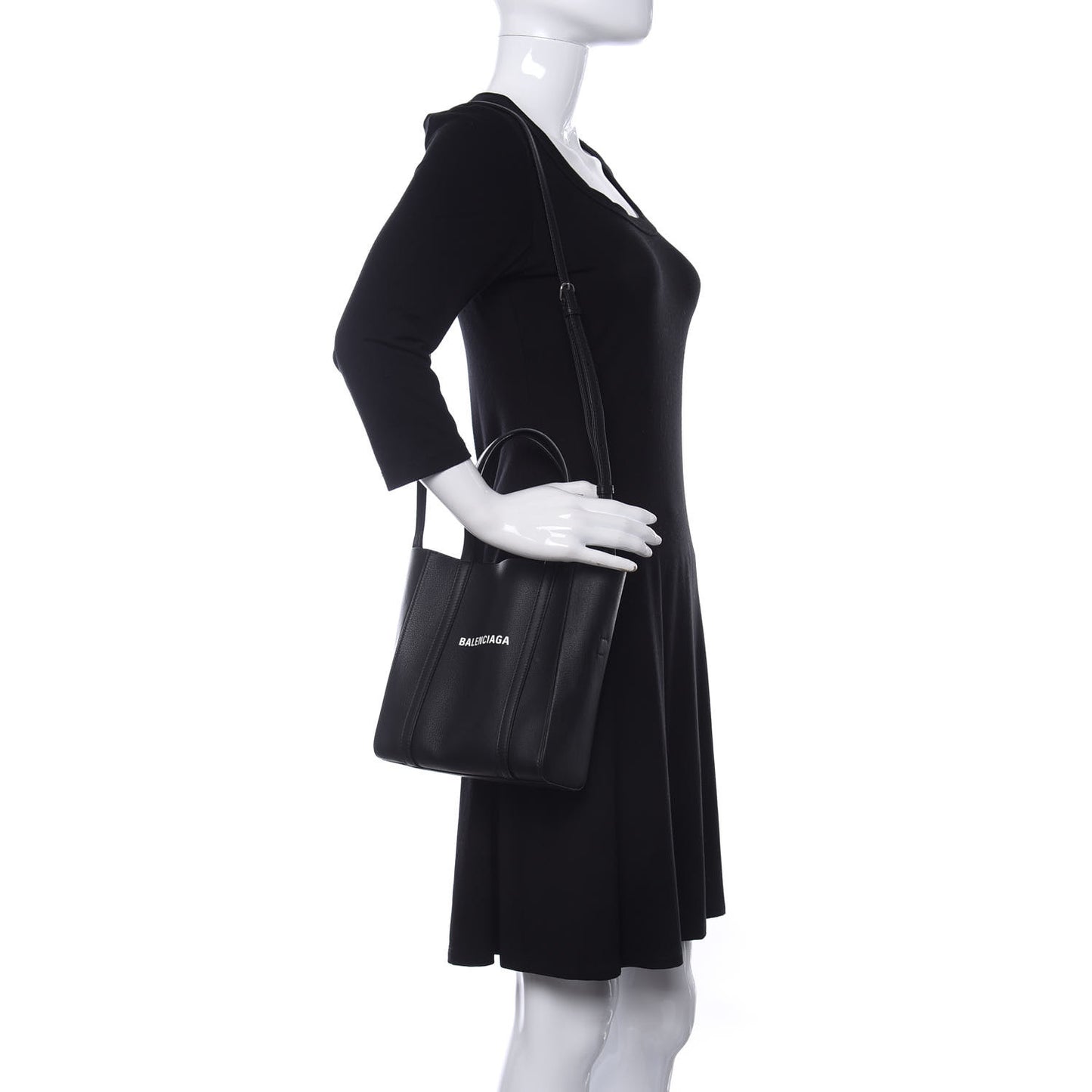 Calfskin XXS Everyday Tote Black
