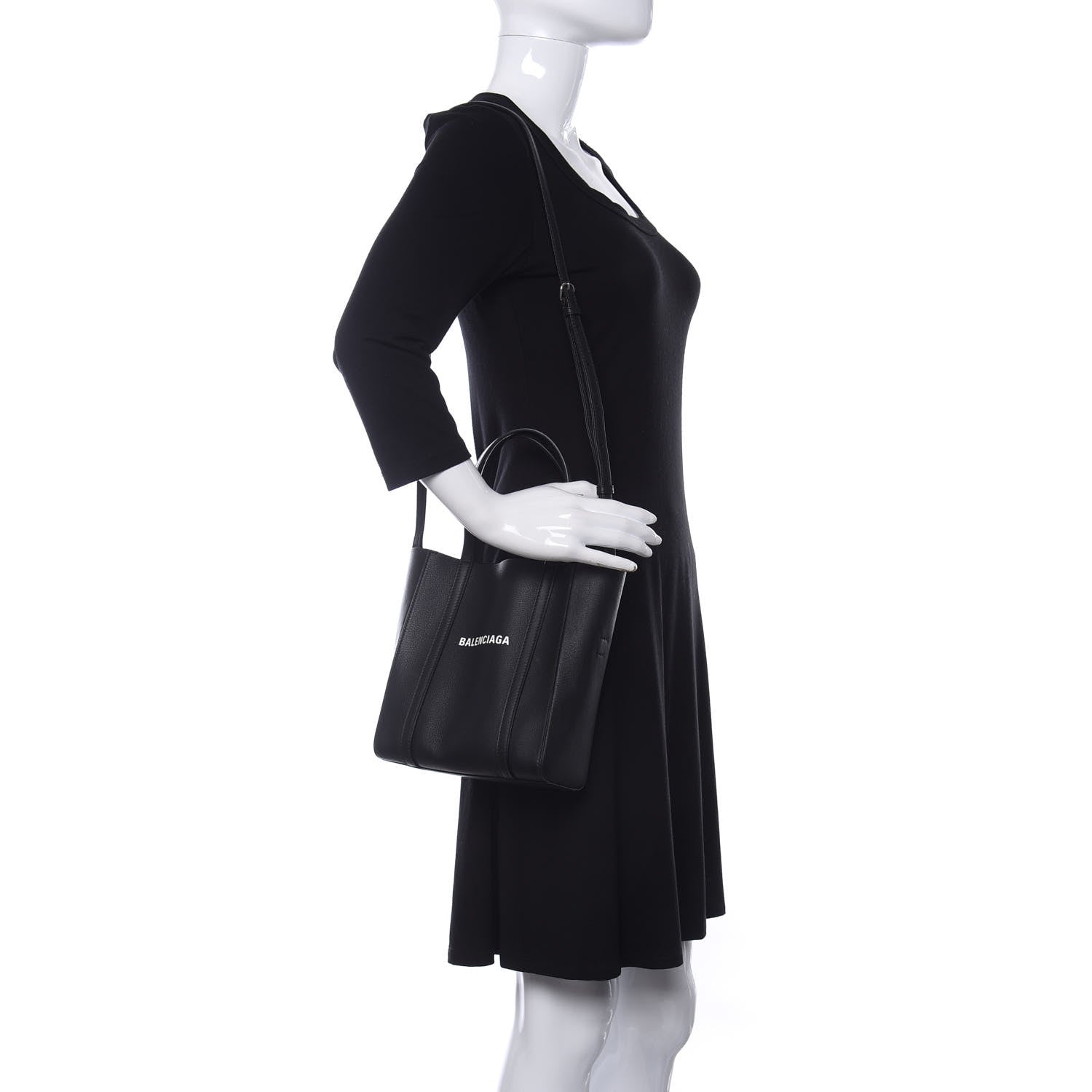 Balenciaga Calfskin XXS Everyday Tote Black 2 of 11