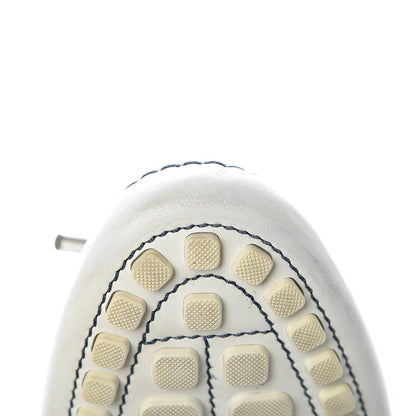 Louis Vuitton Calfskin Rubber Mens Americas Cup Marine Boat Shoe 7 White 15 of 23