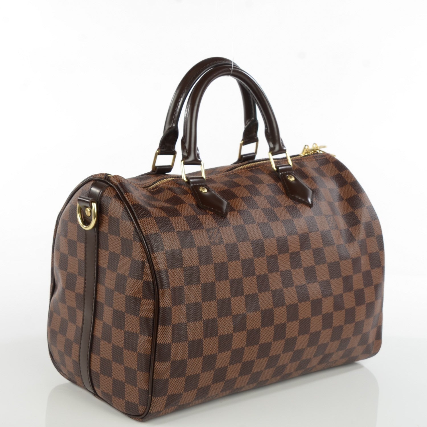 Louis Vuitton Damier Ebene Speedy Bandouliere 30 3 of 9