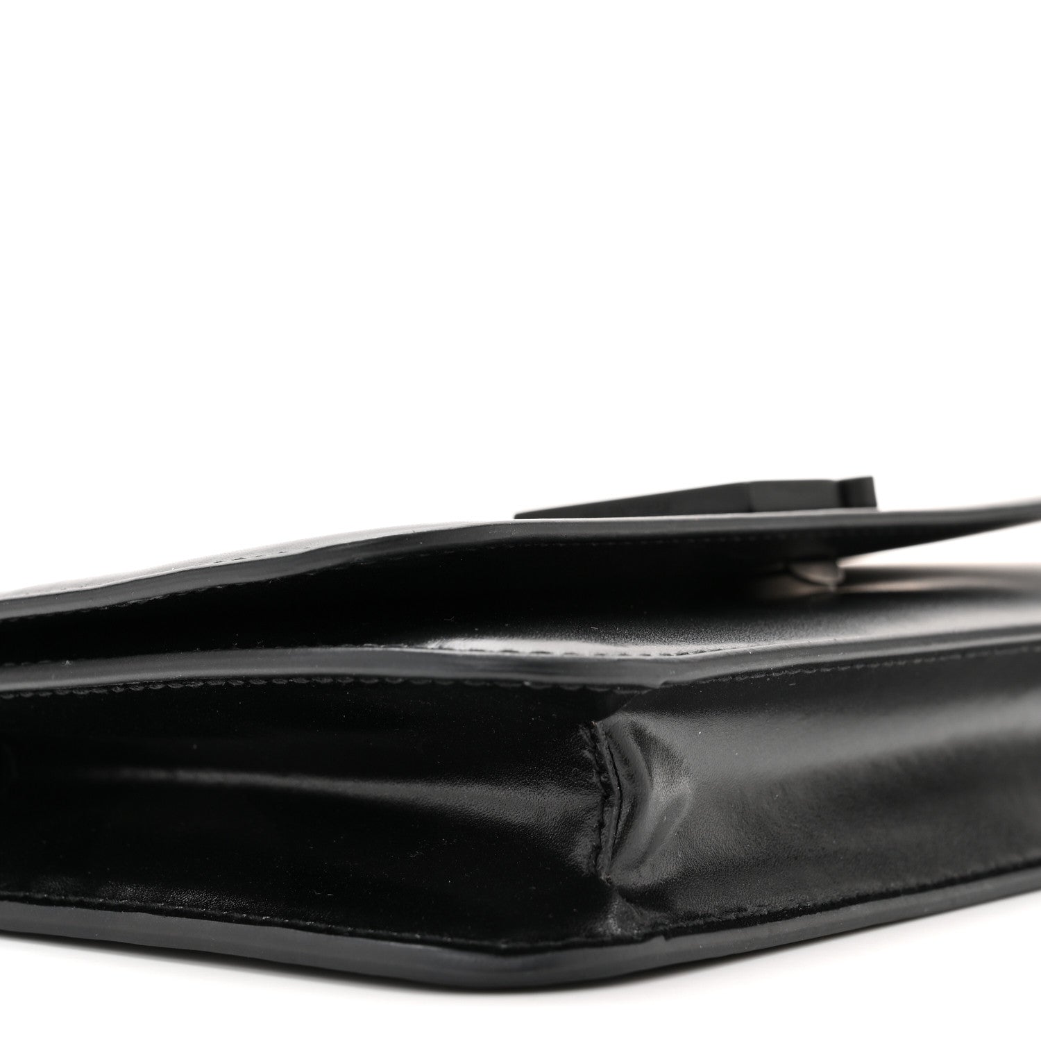 Balenciaga Smooth Calfskin B Wallet on Chain Black 8 of 9