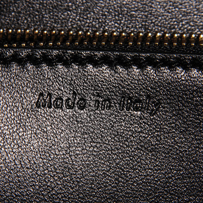 Celine Liege Calfskin Medium Classic Box Flap Bag Black 6 of 7