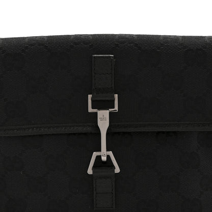 Gucci GG Monogram Web Flight Belt Bag Black 8 of 11