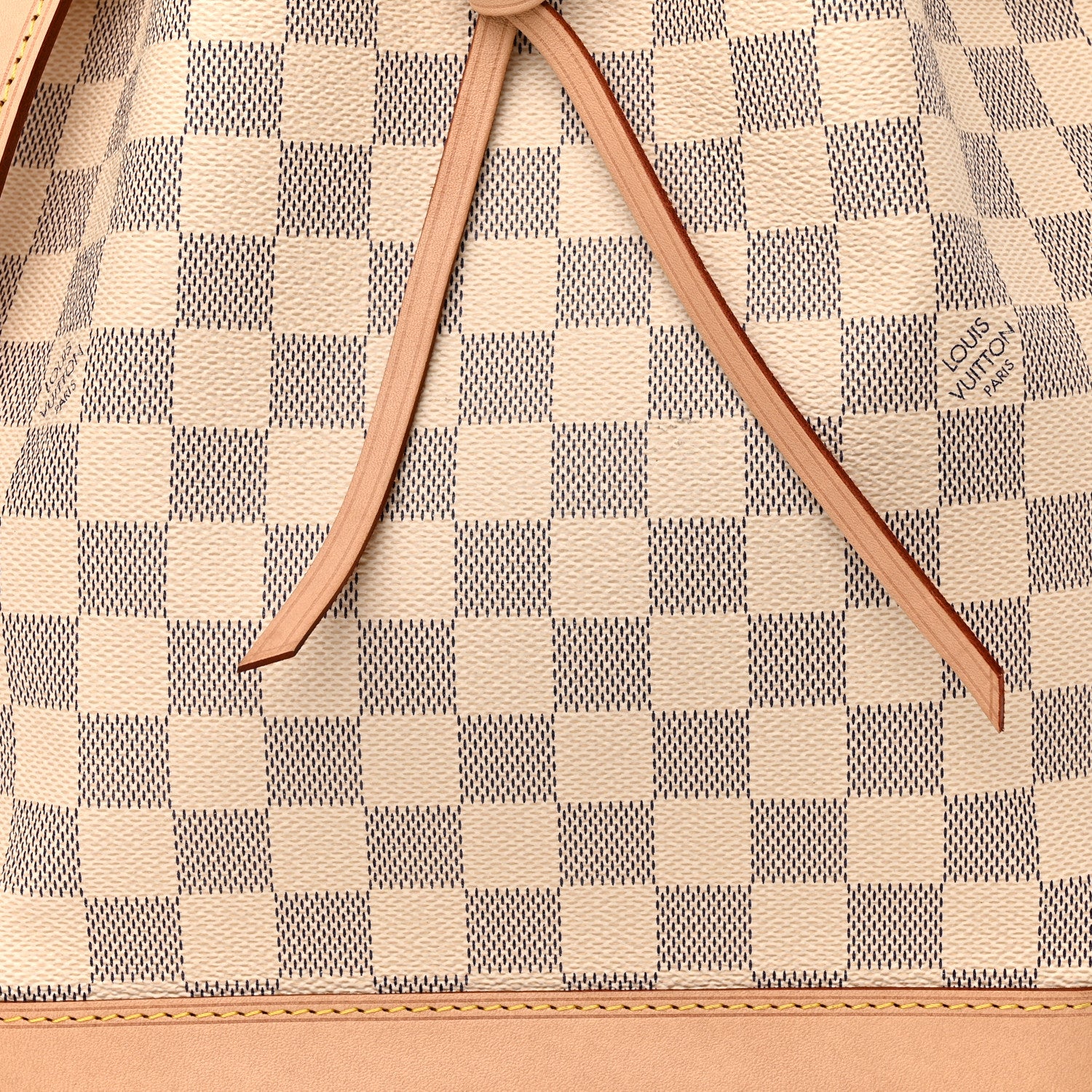 Louis Vuitton Damier Azur Noe BB 8 of 10