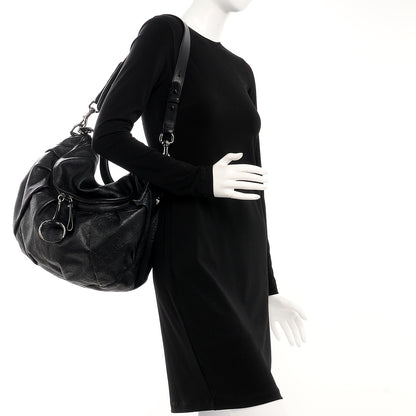 Gucci Guccissima Icon Bit Shoulder Bag Black 2 of 9