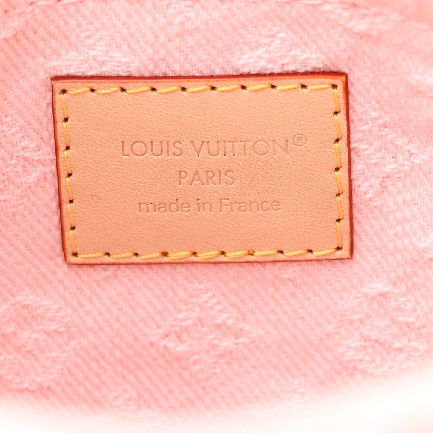 Monogram Denim Sunset Washed Pink