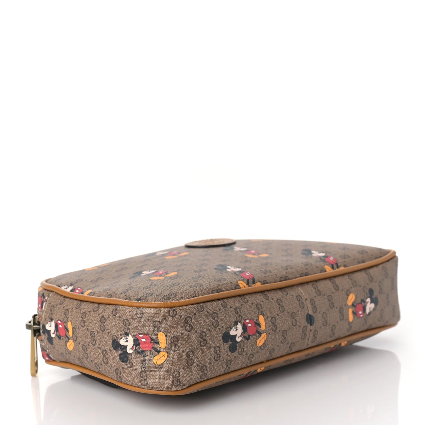 X DISNEY Mini Vintage GG Supreme Monogram Mickey Mouse Small Belt Bag 90 36 Beige Vintage Sun Oil